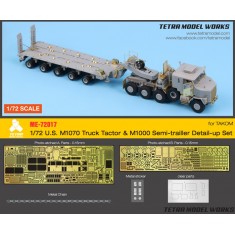 1/72 US M1070 & M1000 Trailer Detail Set for Takom kits