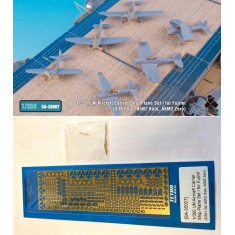 1/350 IJN Aircraft Carrier Ship Plane Set I for Fujimi kit(D3A1 Val, B5N2 Kate, A6M2 Zero)