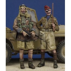 1/35 WWII LRDG Trooper & Hussar Officer