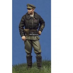 54mm Scale WWII Royal Hungarian Air Force Pilot #2 in Late War Uniform for Bf-109/Fw-190