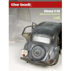 1/48 Citroen 11CV Detail Set for Tamiya kit.