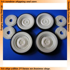 1/25 Tyre, Wheel and Back Pack (White Wall) Vol.2
