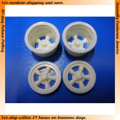 1/25 Wheels x4pcs (Pro Street) (Diameter: 17.1mm Front, 17.6mm Rear)