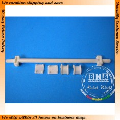 1/24, 1/25 Axle Straight, Adjustable Shackles #1135