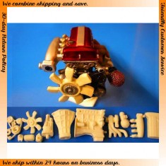 1/24 SR20DET Engine (Flat Top, High Mount Plenum)
