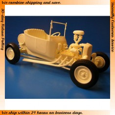 1/25 T-bucket Hot Rod (78pcs Complete Resin kit)