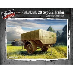 1/35 Canadian 20 cwt G.S Trailer Composite Construction