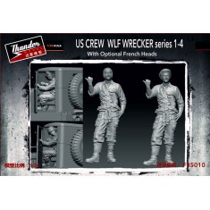 1/35 US Crews for WLF Wrecker series 1-4 (2 figures with optional French heads)