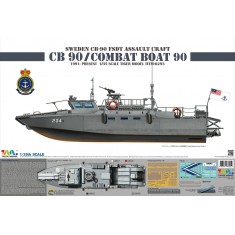1/35 Sweden Combat Boat CB-90 FSDT Assault Craft