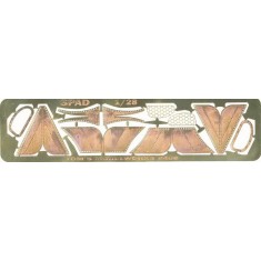 1/28 Wing Tip Extensions for Spad XIII