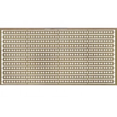 1/24 WWII USN Aircraft Carriers Tie Down Strips (each 7 1/4'' long /184mm)