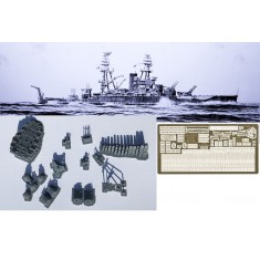 1/700 USS Oklahoma 1941 Complete Resin kit w/PE