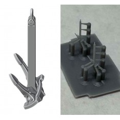 1/700 Pre-war Titanic/Olympic Main Anchor Set for Hobby Boss/Revell kits