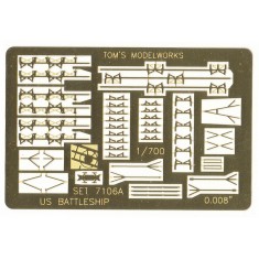 1/700 US Navy Battleship Details set 2