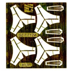 1/700 Piasecki HUP Blades for Four Helicopters