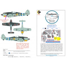 1/32 FW190-A8 (Pattern 1) Camo Masks