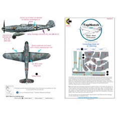 1/32 Messerschmitt Bf109 G Erla Camo Masks