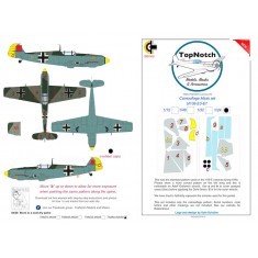 1/32 Bf109E 3-4 1940 Camo Masks