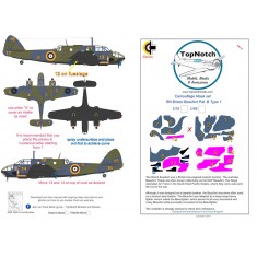1/48 RN Bristol Beaufort Pat. B Type 1 Camo Masks