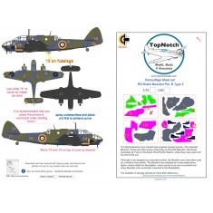 1/48 RN Bristol Beaufort Pat. B Type 2 Camo Masks