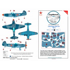 1/32 Yakovlev Yak 3 Camo Masks