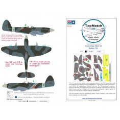 1/32 Spitfire F24 "RAF" Camo Masks