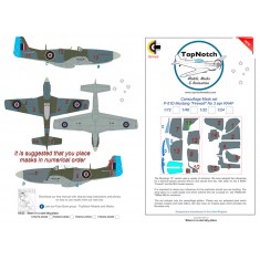 1/48 P-51D Mustang "Firewall" No 3 sqn RAAF Camo Masks