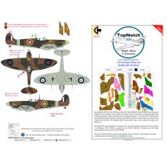 1/32 Spitfire Mk Vb Early Camo Masks