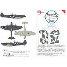 1/32 Spitfire Seafire Mk I/II/III Camo Masks