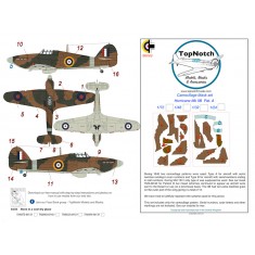 1/24 Hurricane IIB - A Camo Masks
