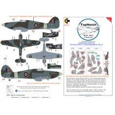 1/48 Hurricane IIC - A Camo Masks