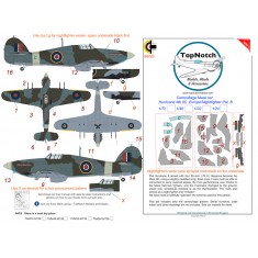 1/32 Hurricane IIC - B Camo Masks