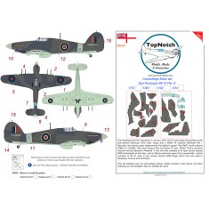 1/32 Sea Hurricane - Mk IIc Pattern A Camo Masks