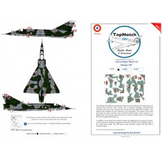 1/48 Mirage III E Camo Masks