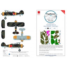 1/48 Gloster Forest (Finnish) pattern Camo Masks
