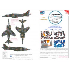 1/24 Hawker Harrier GR3 - Wrap-around Camo Masks