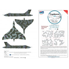1/72 Avro Vulcan Wrap Camo Masks