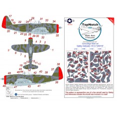1/48 P-47 Gabby Gabreski HV-A "226418" Camo Masks