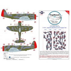 1/72 P-47 Gabby Gabreski- alternative or 61st Fighter Sqn Camo Masks