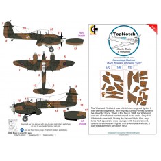 1/48 Westland Whirlwind "Early" Camo Masks