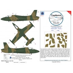1/72 Impala SAAF Camouflage Mask set Version 1