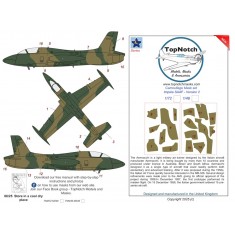 1/48 Impala SAAF Camouflage Mask set Version 2