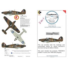 1/24 Hurricane James Nicolson VC Markings and Camouflage Masks