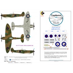 1/32 Spitfire Mk1 FZ-L (Early 1939) Insignia Masks