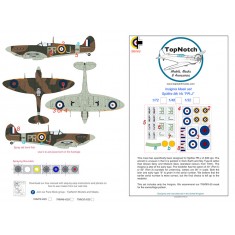 1/32 Spitfire Mk 1a PR-J Insignia Masks