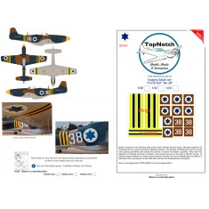 1/32 P-51D IDF No "38" Insignia Masks