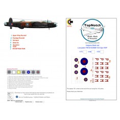 1/72 Lancaster PM-M 103 Sqn Insignia Masks