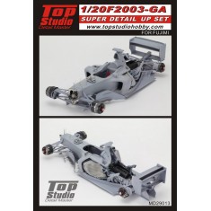 1/20 Ferrari F2003-GA Super Detail-up Set for Fujimi kit