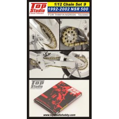 1/12 Honda 1992-2002 NSR500 Chain set for Tamiya kit
