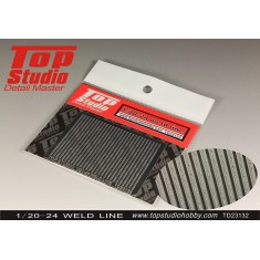 1/20 - 1/24 Photo-etched Weld Line